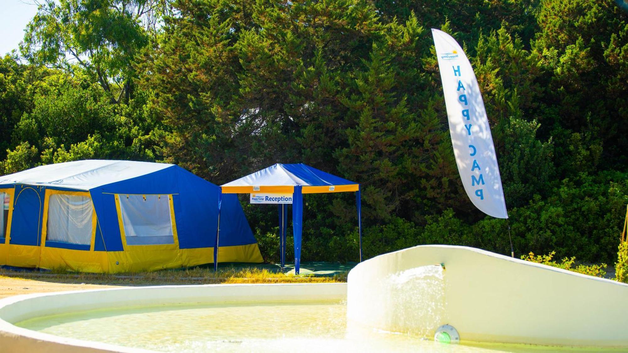 Happy Camp Mobile Homes In Camping Village Baia Paradiso Badesi Eksteriør billede